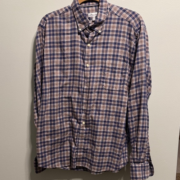 Peter Millar Other - Peter Millar Plaid Button-Down Shirt